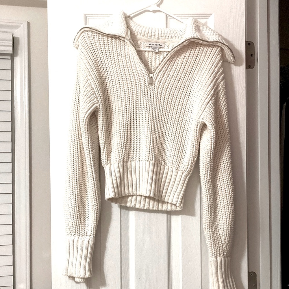 Athletica Magnolia White Alder Sweater XXS
